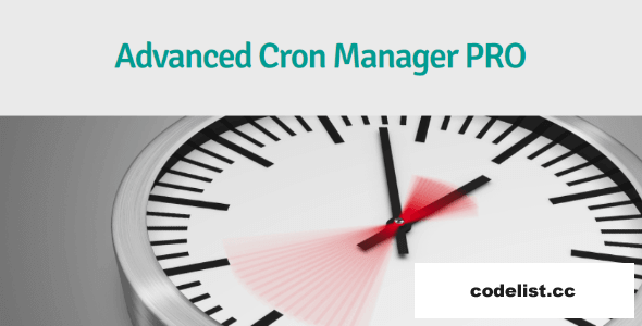 Advanced Cron Manager PRO v2.6.0