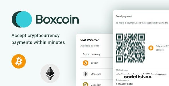 Boxcoin v1.1.2 - Crypto Payment Plugin for WooCommerce