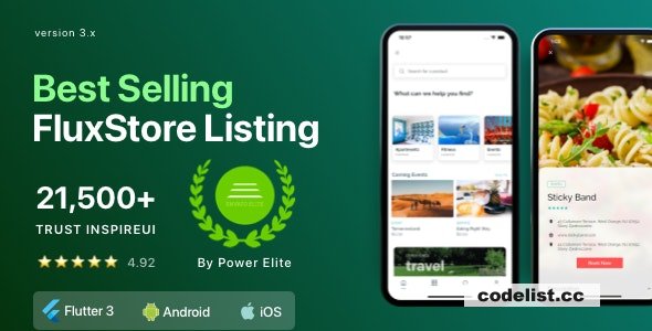 FluxStore Listing v4.0 - The Best Directory WooCommerce app by Flutter
