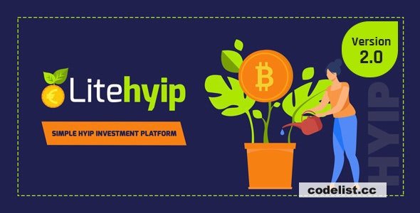 LiteHYIP 2.0 - Simple HYIP Investment Platform - nulled