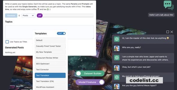 AI Engine Pro v1.3.61 - ChatGPT Chatbot, GPT Content Generator, Custom Playground & Features
