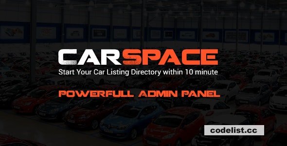 CarSpace v2.0 - Car Listing Directory CMS with Subscription System