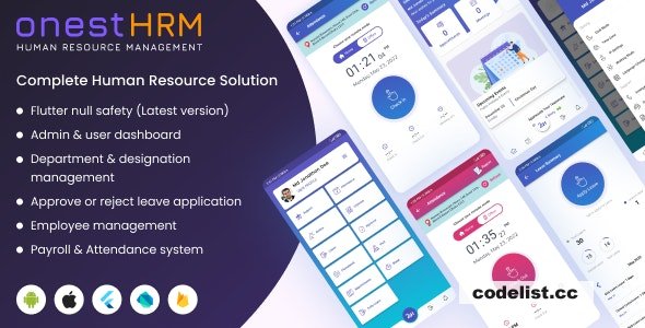 Onest HRM - Human Resource Management System App and Website - 24 january 2023