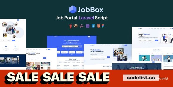 JobBox v1.3.0 - Laravel Job Portal Multilingual System - nulled