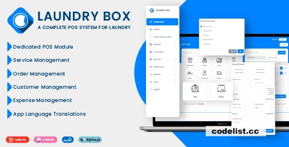 Laundry Box v1.2.0 - POS and Order Management System