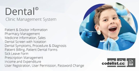 Dental Care Management System (VB.NET, SQL Server, MS Report Viewer) v1.1.0.0