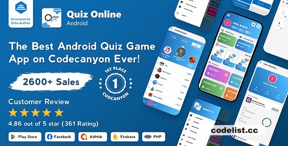 Quiz Online v7.1.3 - Trivia Quiz - Quiz Game - Web Quiz + Admin Panel - nulled