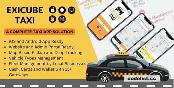 Exicube Taxi App v3.3.0