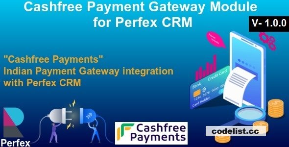 Cashfree Payment Gateway Module For Perfex CRM v1.0.0
