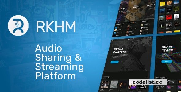 RKHM v2.0.22 - Audio Streaming Platform 