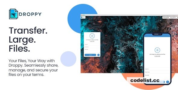 Droppy v2.5.2 - Online file transfer and sharing - nulled