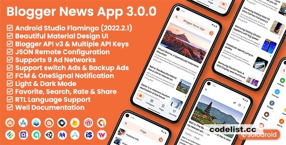 Blogger News App v3.0.0 - Blogger API