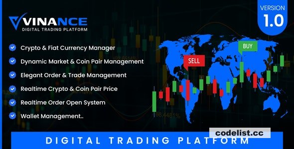 Vinance v1.0 - Digital Trading Platform - nulled