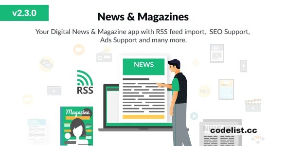 News v2.3.0  - News & Magazines Script & Laravel News & Magazines / Blog / Articles OpenAI Writer / OpenAI