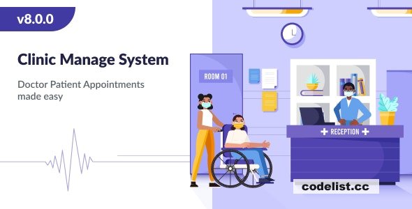 Clinic Management System v8.0 - Doctor Patient Appointment Management System Laravel