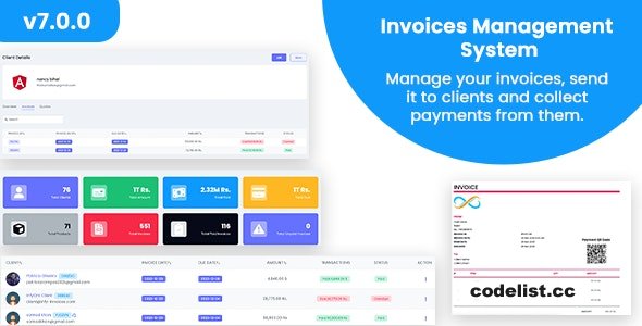 Invoices v7.0.2 - Laravel Invoice Management System - Accounting and Billing Management - Invoice