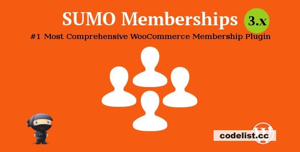 SUMO Memberships v7.1.0 - WooCommerce Membership System 