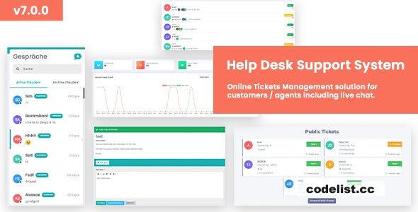 Support v7.0.0 - All in-one Laravel Help Desk Support Management Solution