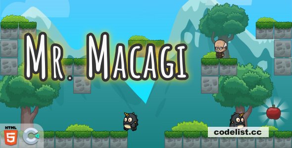 Mr. Macagi - HTML5 Platform game