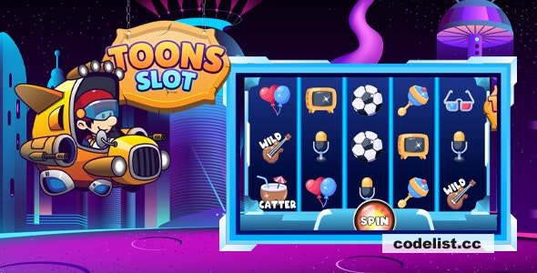 Slot Toons v1.0 - HTML5 Game