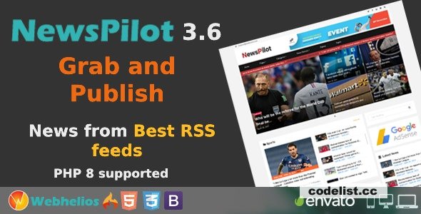 NewsPilot v3.6 - Automatic News Aggregator & Script