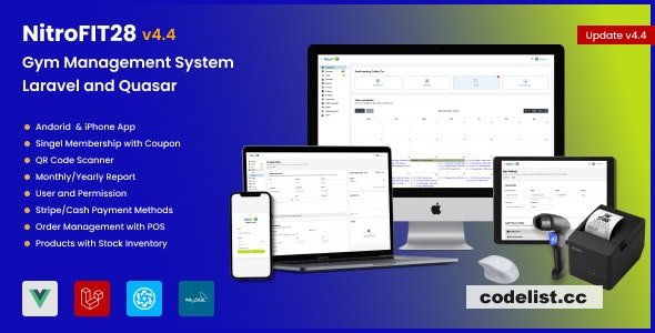 NitroFIT28 v4.5.18 - Fitness & Gym Management System