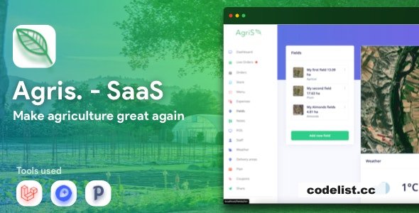 Agris v4.0.0 - SaaS platform script for agriculture