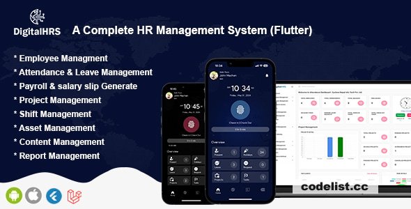 DigitalHR - A Complete HR Management System (Flutter) - 18 September 2024