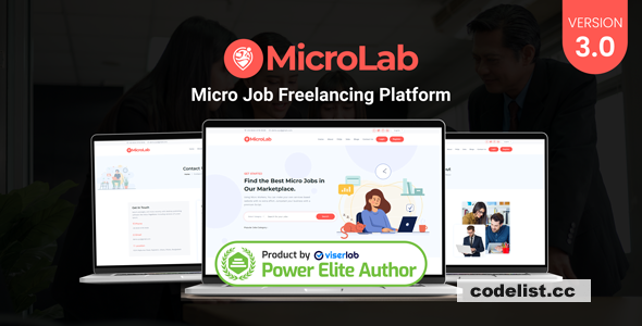 MicroLab v3.0 - Micro Job Freelancing Platform - nulled