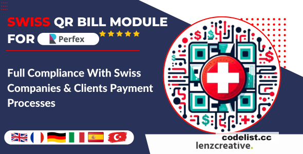 Swiss QR Bill Module For Perfex CRM v1.0