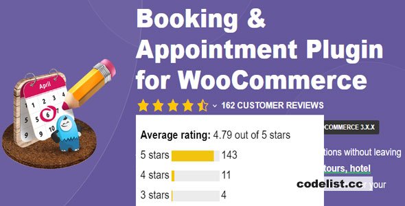 Booking & Appointment Plugin for WooCommerce v7.3.0